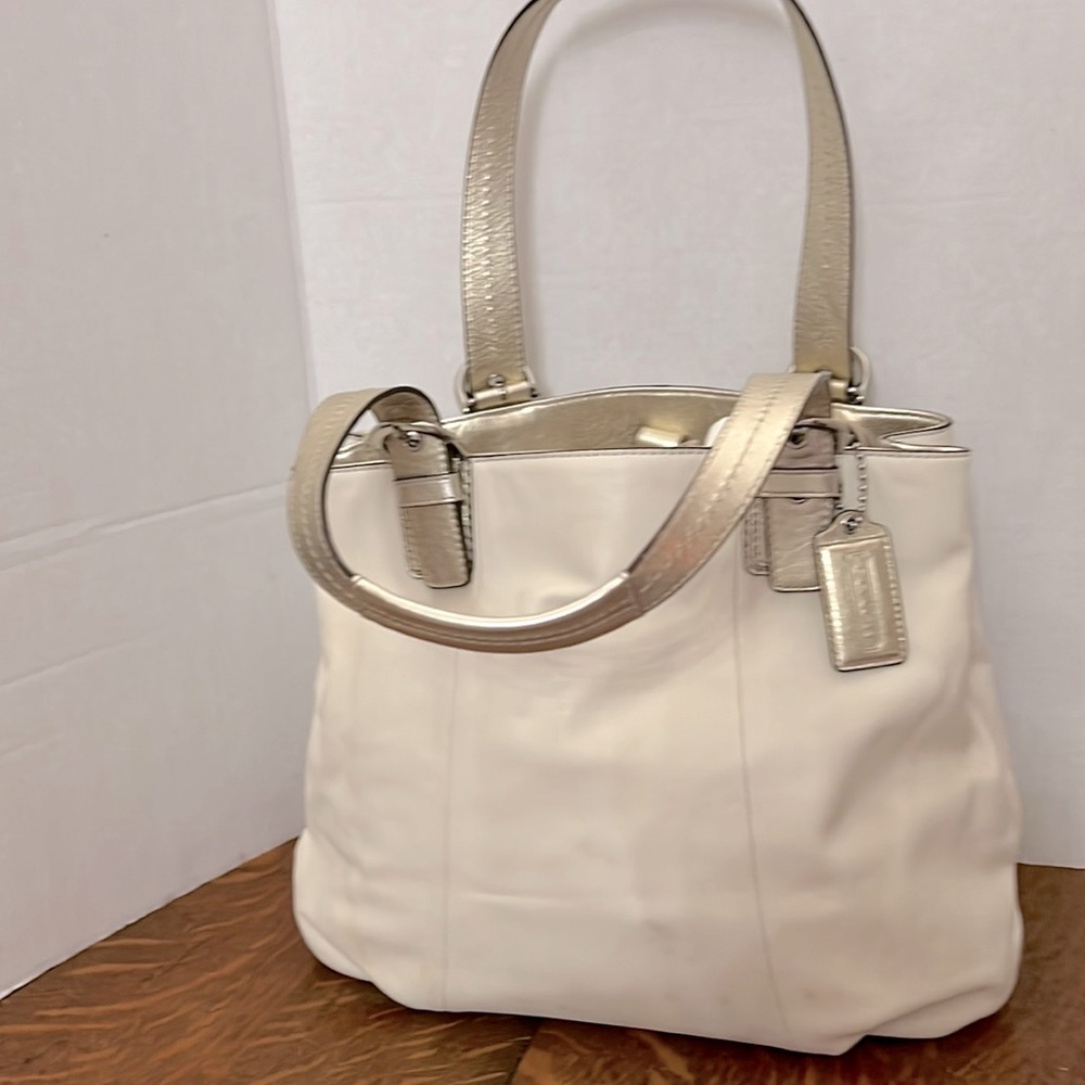 Beautiful cream purse from COACH